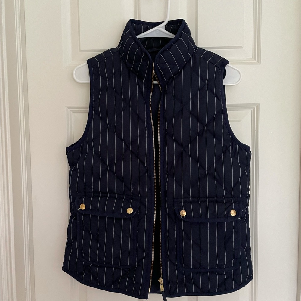 J Crew Quilted Puffer Vest